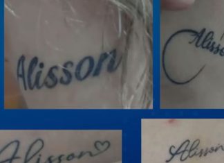 Mulher é forçada a tatuar nome de dentista e caso choca