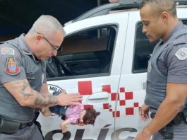 Manobra de Heimlich: Policial salva criança engasgada com bala em Alta Floresta