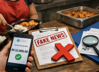 Receita desmente ‘fake news’ sobre vendedora de marmitas notificada por Pix