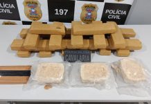 Cavalaria da PM prende dupla de faccionados com 23 quilos de drogas em Matupá