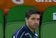 Torcida do Palmeiras critica Abel após empate com o Remo