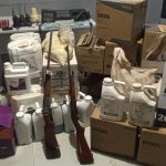 Cavalaria da Polícia Militar prende quadrilha suspeita por roubo de defensivos agrícolas