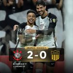 Corinthians derrota Peñarol para seguir 100% na Libertadores