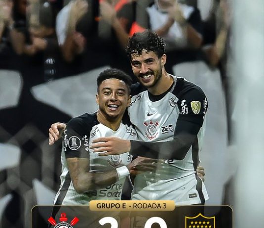 Corinthians derrota Peñarol para seguir 100% na Libertadores