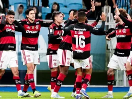 Flamengo bate o Grêmio fora de casa e afunda rival no Z4