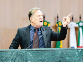 O fundo do poço é logo ali! Deputado pede porte de arma no plenário após tensão em Goiás