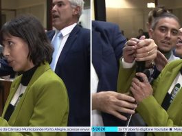 Vereador arranca microfone de petista durante sessão em Porto Alegre