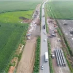 Vai pegar a BR? preste atenção: Nova passarela altera trânsito na BR-163 em Sinop neste domingo