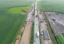 Vai pegar a BR? preste atenção: Nova passarela altera trânsito na BR-163 em Sinop neste domingo