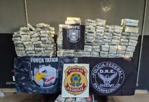 Forças de segurança apreendem 250 quilos de cocaína e causam prejuízo de R$ 15 milhões às facções criminosas