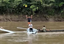 Avião com sete pessoas cai em rio no Acre após pane no motor