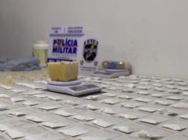 PM apreende drogas e investiga casal por tráfico em Alta Floresta