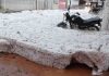 Granizo provoca alagamentos e deixa rastro de destruição em MG