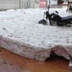 Granizo provoca alagamentos e deixa rastro de destruição em MG