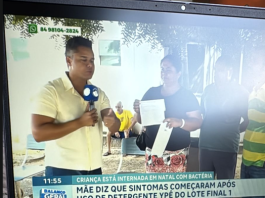 Menina internada em Natal pode ter sido infectada por superbactéria encontrada no detergente Ypê