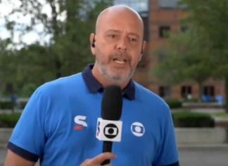 Susto ao vivo mobiliza Globo e leva Alex Escobar ao hospital