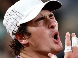 João Fonseca é eliminado por Mensik nas quartas de Roland Garros