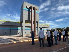 Prefeito realiza visita técnica à ETE Teles Pires e destaca obra em Sinop