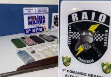 Operação da RAIO apreende drogas, arma e munições em Alta Floresta