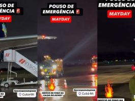 Avião da Azul faz pouso de emergência após alerta na cauda