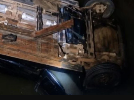 Tragédia em Alta Floresta: Casal morre após carro cair de ponte na MT-325; criança de 4 anos é a única sobrevivente