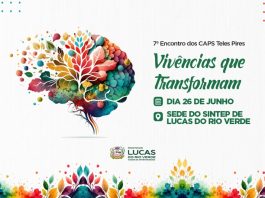 7º Encontro dos Caps’s da Regional Teles Pires será realizado na sexta-feira (26)