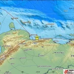 Terremoto de magnitude 4,9 volta a atingir a Venezuela