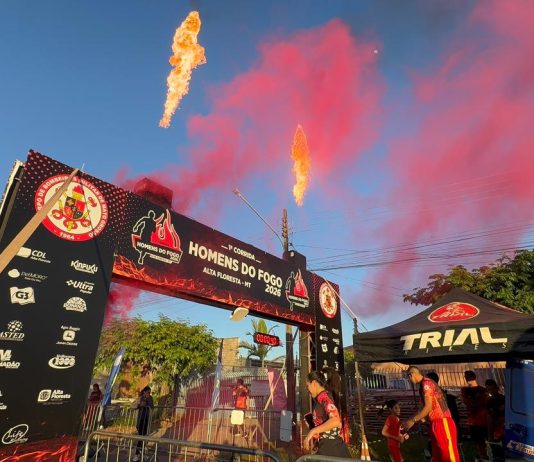 Bombeiros realizam 1ª Corrida Homens do Fogo na manhã deste domingo