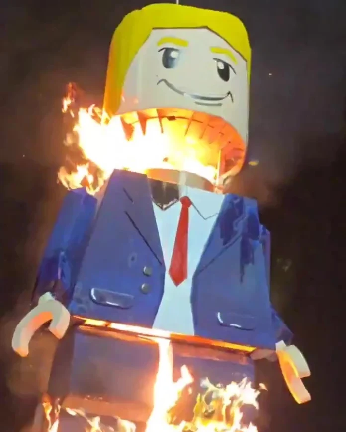 Trump Boneco Lego