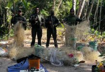Polícia Ambiental apreende arma e 53 materiais de pesca ilegal em Apiacás