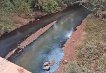 Caminhão com piche tomba e contamina rio que abastece Colniza