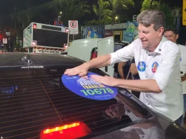 Com o pé direito! Ari Lafin inicia campanha com ato público, visitas e ‘adesivaço’ na Região Leste