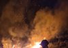 Bombeiros combatem incêndio em área de preservação em Alta Floresta