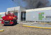 Incêndio no IFMT atingiu seis salas do terceiro andar