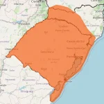 Sul do Brasil tem alerta para tempestades em 675 municípios