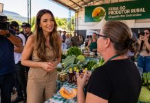 Patrícia Poeta leva Mato Grosso ao Encontro direto do Lago de Manso