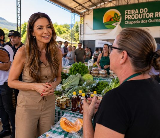 Patrícia Poeta leva Mato Grosso ao Encontro direto do Lago de Manso
