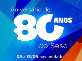 Sesc celebra 80 anos com programação especial em Mato Grosso