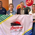 Sintep-MT participa de mobilização nacional pela aprovação do piso salarial dos funcionários