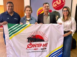 Sintep-MT participa de mobilização nacional pela aprovação do piso salarial dos funcionários