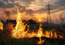 Queimadas mais que triplicam interrupções de energia em cinco anos