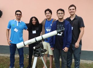 Cinco estudantes brasileiros disputam Olimpíada de Astronomia no Vietnã