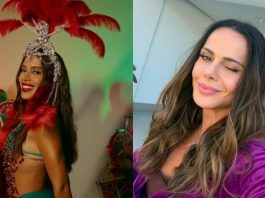 Anitta escolhe Viviane Araújo para sua coroação na Grande Rio