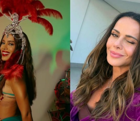 Anitta escolhe Viviane Araújo para sua coroação na Grande Rio