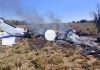 Três pessoas morrem após avião cair e pegar fogo em fazenda de MT