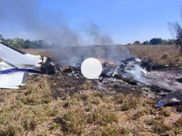 Três pessoas morrem após avião cair e pegar fogo em fazenda de MT