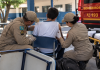 Adolescente de 14 anos é socorrido após queda de mesa em escola