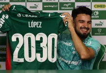 Flaco López renova até 2030 após viver fase artilheira no Palmeiras