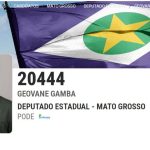 Geovane Gamba amplia presença em pesquisa para deputado em MT