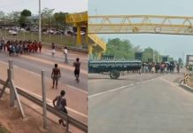 Indígenas bloqueiam BR-163 em Novo Progresso e cobram medidas
